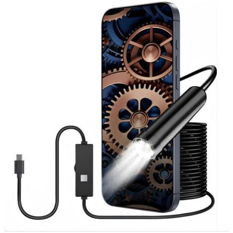 Caméra endoscopique avec lumière, avec caractéristiques : 6L, LED, Table, 10M, 8,0MM (1/5)