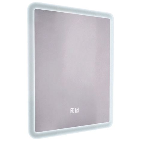 ONDEE - Espejo Luminoso ATHENA - Cantos Efecto Esmerilado - 60 x 60 cm (1/4)