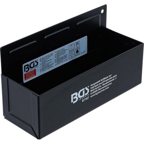 Bacs de Rangement Magnétiques 210 mm - Résistant - Organisation Pratique et Gain de Place - D-Work (1/5)