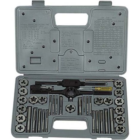 Set de tarauds à main et filières 40pcs MW-Tech SKC40ETM (1/4)