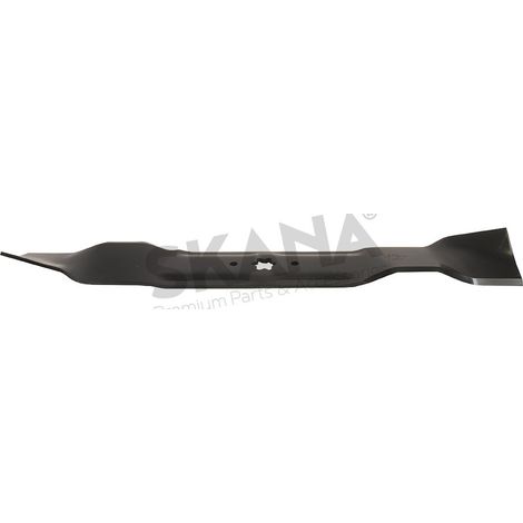Gama Profesional - Cuchilla de Mulching Ajustable para Cortacéspedes Mtd 40'' - L: 538mm, Diámetro Central Estrella de 6 Puntas, Distancia entre orificios: 6