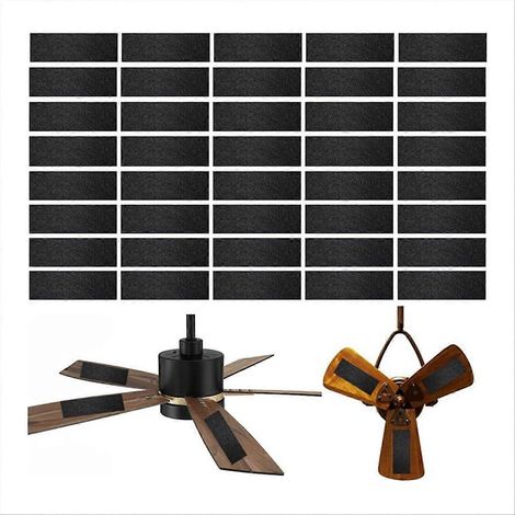 Lot de 40 filtres pour ventilateur de plafond - Accessoires pour purificateur d'air et filtre à poussière - Filtre pour ventilateur (1/5)