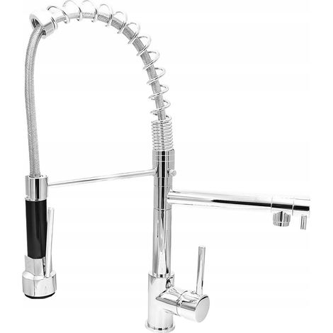 DUO CHROME MITIGEUR D'ÉVIER DE CUISINE (1/5)