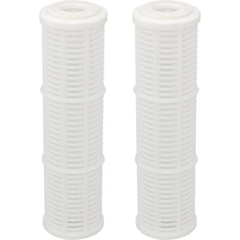 Lot de 2 filtres à eau efficaces de 25,4 cm pré-filtres réutilisables lavables pour filtre à eau et sable (1/5)