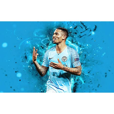 Papier peint panoramique Football - Joueur de Foot - 130 cm x 81 cm (1/2)