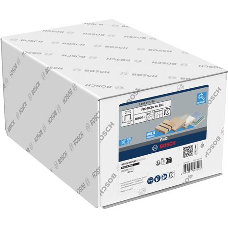 Graffette Bosch Professional 2607017738 MC16-KG 30G per edilizia e fissaggi (1/3)