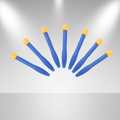 Ensemble de 8 tournevis à fréquence réglable, antistatiques, en plastique et céramique, outils à main utiles pour la maison. (1/5)