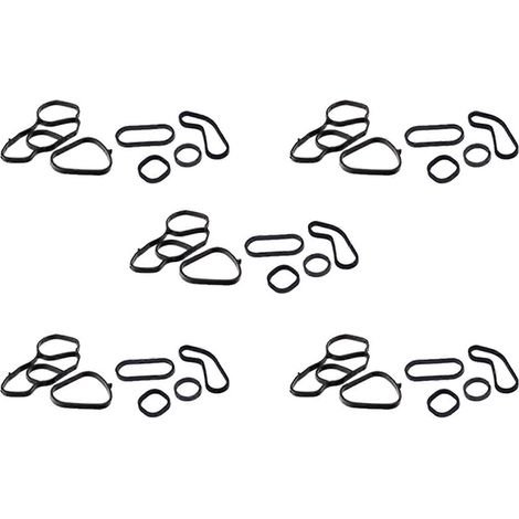 Lot de 30 joints d'étanchéité pour refroidisseur d'huile avec joint de boîtier de filtre, compatible avec Mini Cooper 07-16 11427557009 11427557010 (1/5)