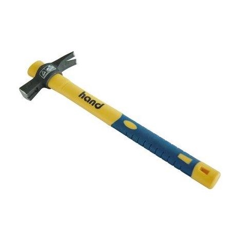 MARTELLO CARPENTIERE M.FIBRA HAND - ACCIAIO FORGIATO SM.MM 25X34 GR 250 + MAGNETE- 2 pezzi