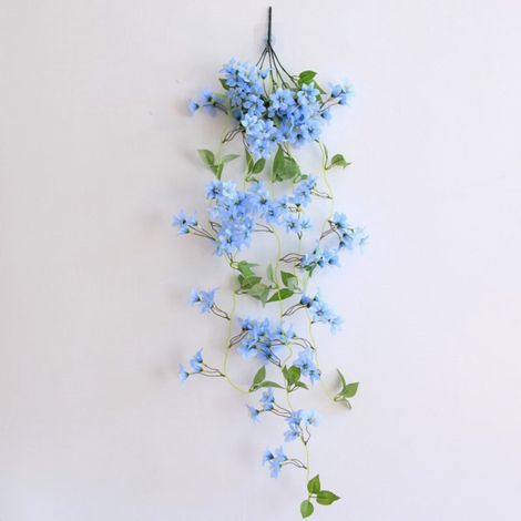 Guirlande Suspendue Artificielle - Plante Artificielle en Plastique - Pour Jardin Intérieur Extérieur Balcon Porche Véranda - 1 Pièce (1/5)