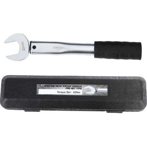 [JAMAIS UTILISÉ]Clé dynamométrique à fourche 22 mm 42 Nm, en acier à outils haute résistance, idéale pour climatiseurs, voitures et motos. (1/5)
