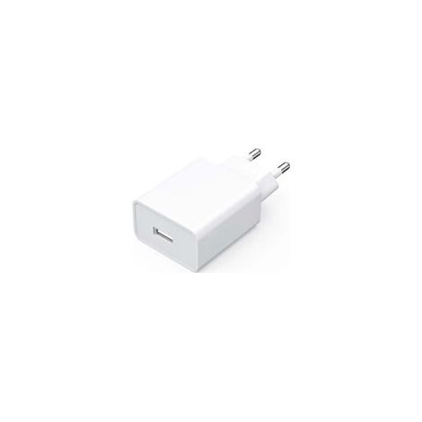 Cargador de pared USB universal de 5V 2A/10W con 1 puerto – Enchufe USB compatible con todo tipo de dispositivos y smartphones, blanco - Crezuo