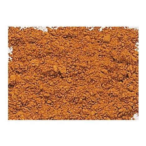 Pigment pour création de peinture - pot 120 g - Terre de sienne naturelle