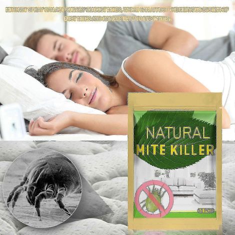 Kit AURA 50-10 pièces anti-acariens naturel pour la literie - Solution efficace et sans produits chimiques pour éliminer les acariens - Miao (1/3)