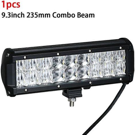 Barre lumineuse LED HELLO EOVO 5D 4 / 6,5 / 9,5 / 12 / 17 pouces pour véhicules tout-terrain, bateaux, voitures, tracteurs, camions, 4x4, SUV, quads. Kit de travail LED 9,5 pouces (1 pièce). (1/5)