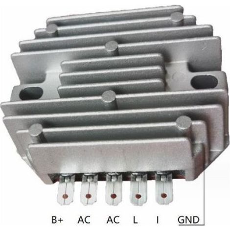 Régulateur de tension redresseur 12 V AM101406 pour tracteur tondeuse John Deere 330 332 F912 F915 (1/4)