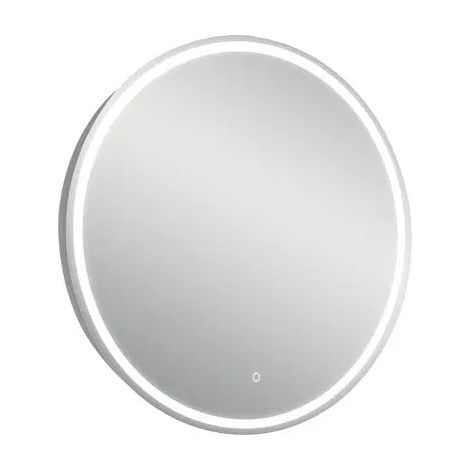 [NEUWERTIG] B-Ware Focco Led Spiegel Badspiegel Wandspiegel Rund Badezimmer Kaltweiß 80 Cm