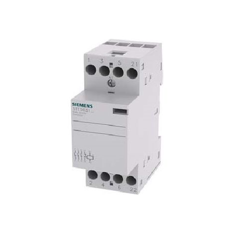 Contattore INSTA con 3 contatti NA e 1 contatto NC per 230 V CA, 400 V 25 A Controllo CA/24 V CC