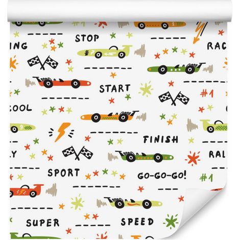 Papier peint Voitures de course et automobiles pour salon et chambre 50x1000 cm (1/5)