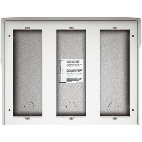 Boîtier mural Sfera New 9 modules Allwhite BTICINO 350692 (1/2)