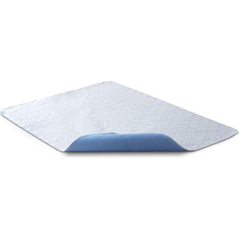 Waterproof Mattress Protector 70 x 90 cm (Blue) – Machine Washable, Multi-Layer (1/5)
