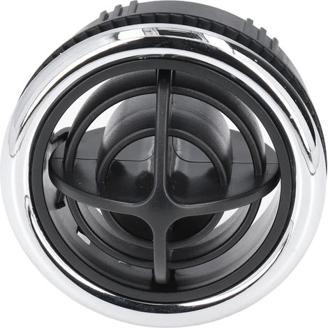 Sortie de climatisation ronde filetée, diamètre 87mm/3,4 pouces, pour trou de 75mm/3,0 pouces, adaptée aux camping-cars, bus et voitures. (1/5)