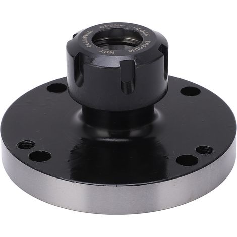 Pince de serrage en acier au carbone de 100 mm de diamètre pour tour, pièce pour fraiseuse CNC ER25 (1/5)