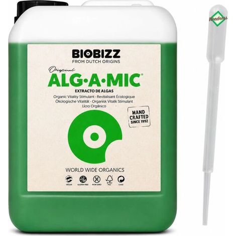 BioBizz Alg A Mic 5 Liter Algendünger Pflanzenstärkung Pflanzenpflege Bio Dünger (1/4)