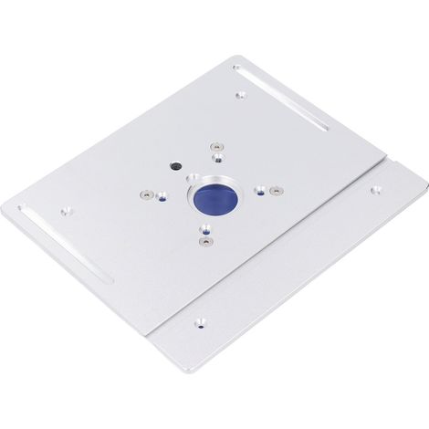 Plaque d'insertion pour défonceuse en alliage d'aluminium, kit de relevage 0-54 mm pour machine 64-65 mm (1/5)