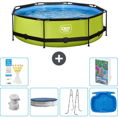 Exit Pool Rund - 300x76 cm - 7-teilig S314