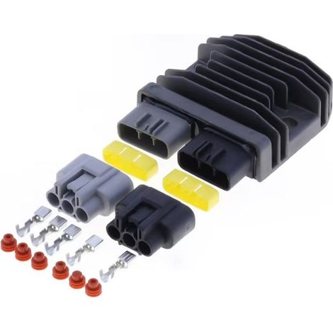 Regulador de voltaje Athena 2025/09 (con enchufes) Aprilia ETV 1200 Caponord '14-'17, BMW F 750/850 GS '18-'23, F 900 R/XR '20-'23, R 1200/1250 GS/R/RS/RT '13-'23, Yamaha FJR 1300 '03-'21 (OEM: 123177