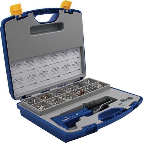 Blindnietsortiment Nietbox 942-tlg i.Kunststoffkoffer GESIPA (1/10)