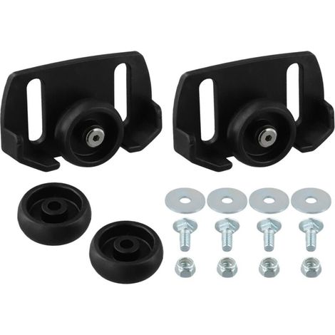 Lot de 2 raquettes à neige avec rouleaux pour souffleuse à neige à deux étapes, conçues pour s'adapter aux centres de boulons de 6,3 cm et 7,6 cm, compatibles avec les modèles 31AH64EG700 (1/4)