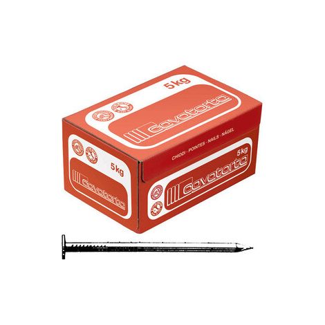 CHIODI TESTA PIANA  5X15  CAVATORTA- 5,0 kg