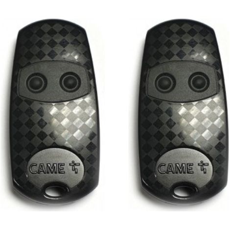 Lot de 2 Télécommandes CAME TOP432EE 433,92 MHz à Code Fixe - Contrôlez Portails et Portes de Garage