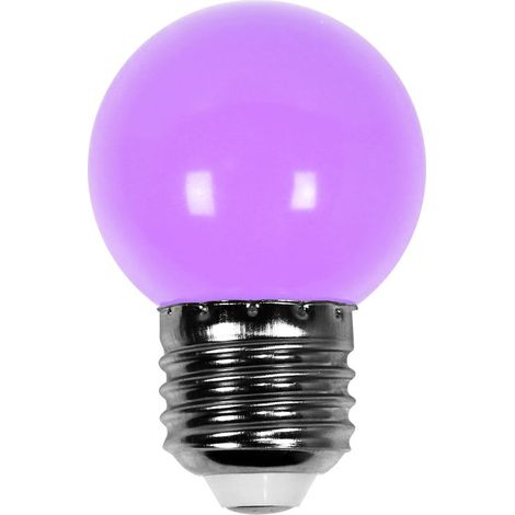 Soavoa Ampoule LED E27 Orange 1,5W Diamètre 5cm IP65 Pour Guirlande Guinguette Extérieur (1/5)