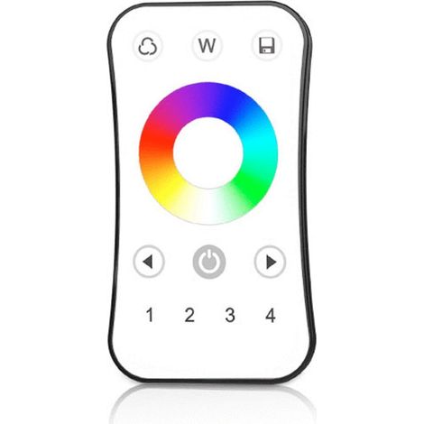 Mando A Distancia LED RGB / RGBW - 4 Zonas - SK-R8 - (1/5)