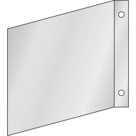 Fahnenschild Decken- oder Wandmontage, Typ: 02200