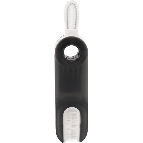 Biberon 3 en 1, couvercle de tasse, goupillon de nettoyage pour articulations, goupillon multifonctionnel pour tétines, gris (1/5)