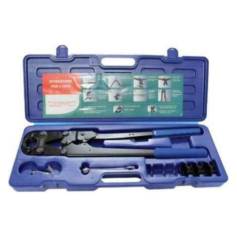 Pressatrice manuale per tubi multistrato con inserti th 16-20-26