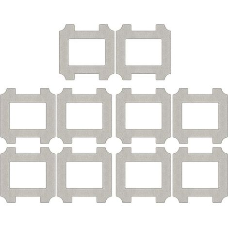 Ersatz-Mopp-Pads für Ecovacs Winbot W2S Fensterreinigungsroboter, waschbar, wiederverwendbar, 10 Stück