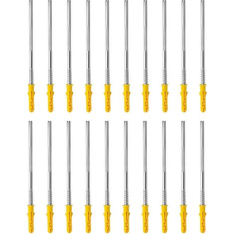 Lot de 20 Équerres Étagères Murales Invisibles, Support Fixation Etagere Placard Murale Invisible, Consoles et Taquets pour Étagères, Parfaites pour Une Installation Verticale et Solide pour Étagères (1/5)