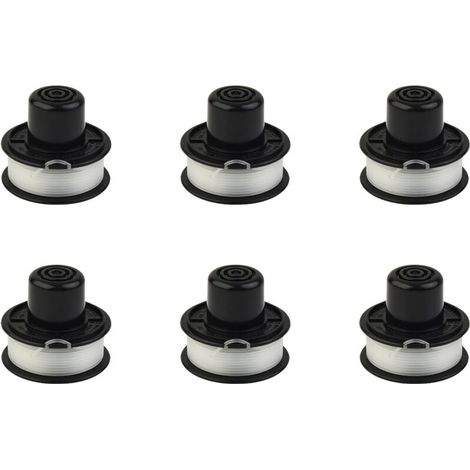 QOXEZY 6-Pack Trimmer Heads for A6226 Power Spool with Solid Performance for Garden Maintenance GL250 GL310 GL360 (1/5)