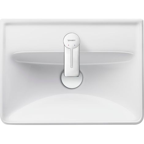 Duravit D-Neo lave-mains, 450x335mm, 1 trou pour robinet, sans (1/5)