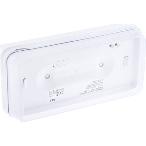 Éclairage de sécurité RS PRO IP65  à LED, autonomie 3h ( Prix pour 1 )