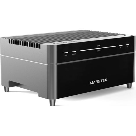 Marstek Venus A Balkon-Solaranlage mit Heimspeicher und Wechselrichter, 2120 Wh, 4 MPPT,2,4 kW PV-Eingang, 1500 W Ausgang, LiFePO4-Akku, App-Steuerung, Schutzart IP65 Plug & Play Notstromversorgung (1/5)