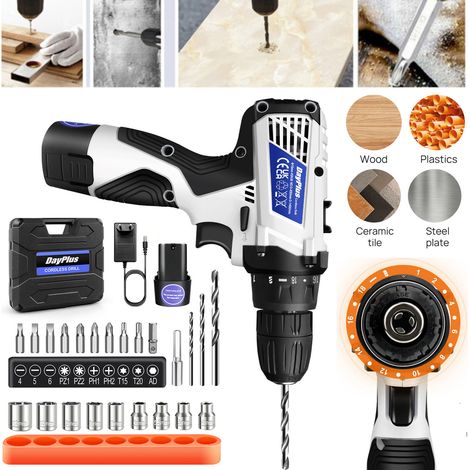 Perceuse sans fil brushless perceuse sans fil perceuse à percussion brushless LED