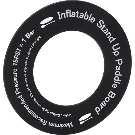 Rutschfeste PVC-Gasventil-Adapterdichtung für aufblasbare Surfbretter und Schlauchboote (1/5)