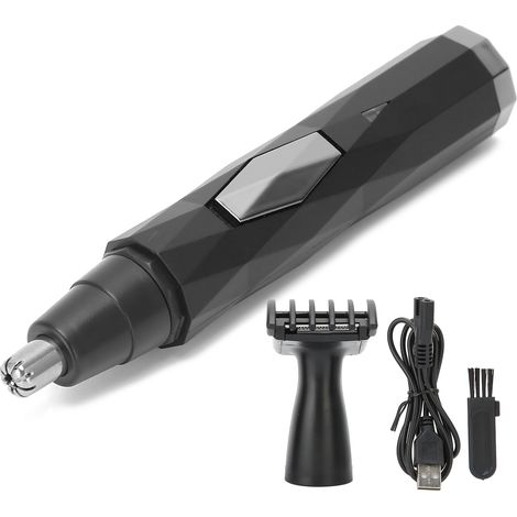 Lot rasoir électrique professionnel pour homme, tondeuse nez et oreilles rechargeable USB, kit coupe-poils imperméable, outil de soin visage (1/5)
