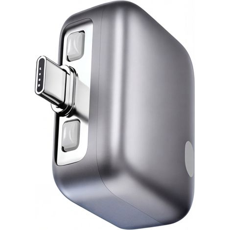 USB Wall Charger with Overcharge Protection – Space Gray Auto Shutoff – 140W Fast Charge Overload Protection Automatic Ejection When Full (1/5)